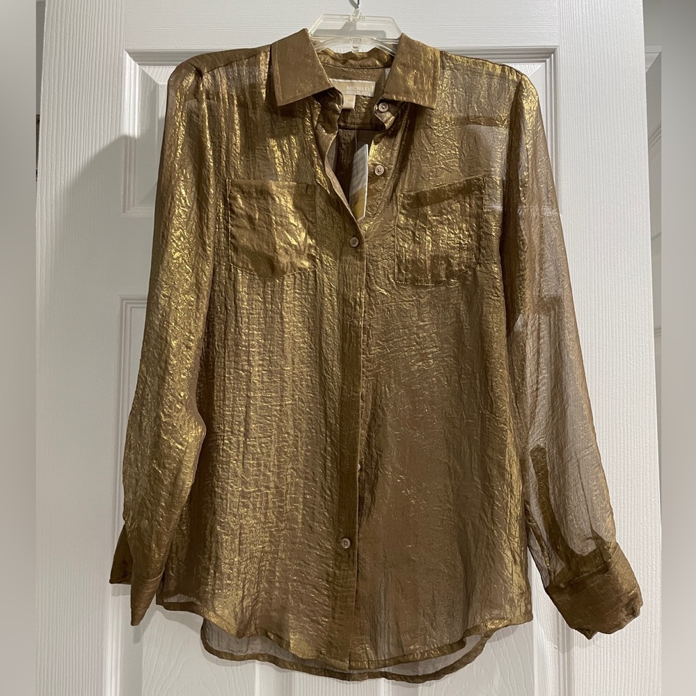 Michael Kors- Gold Shirt